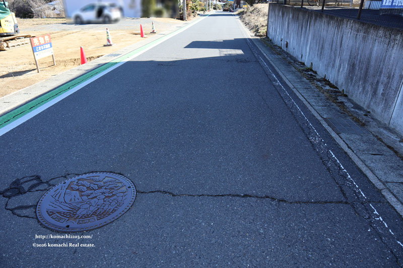 接続道路 恵那市土地