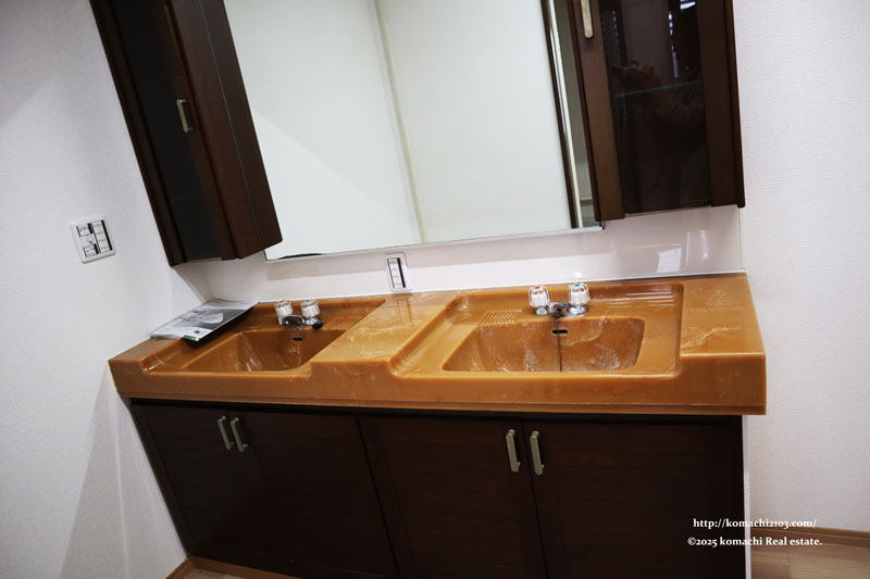 洗面 恵那市貸戸建住宅