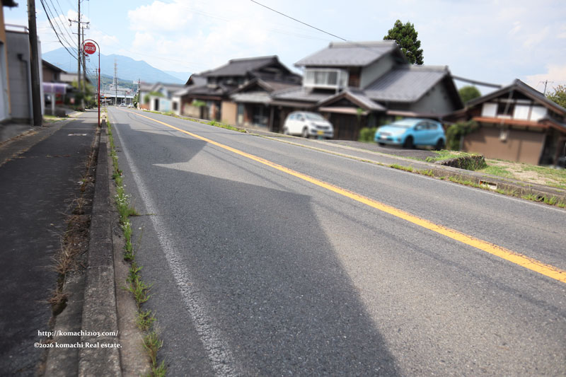 接続道路 恵那市土地